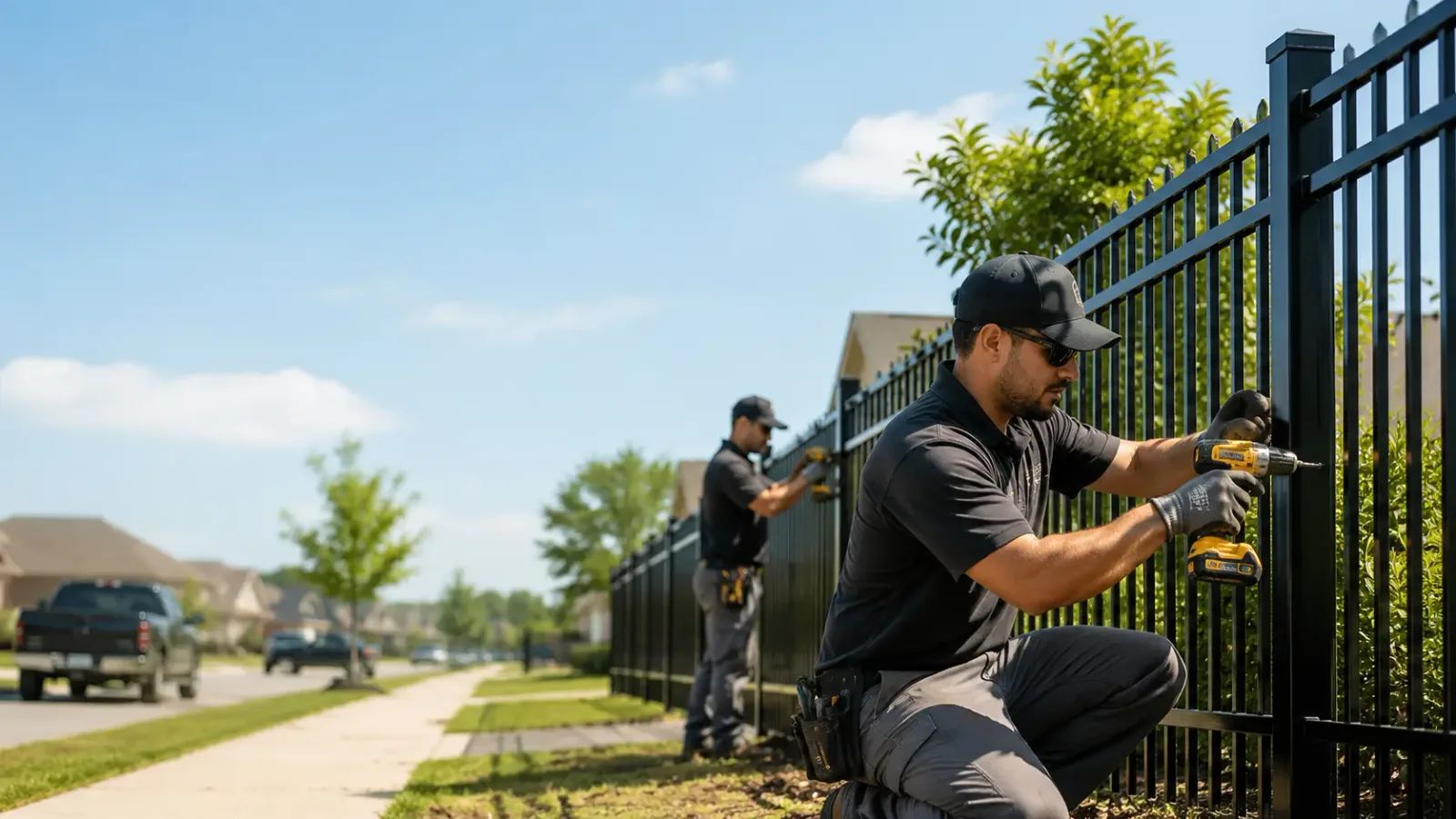 Metal Fence Installation in Wingina, VA